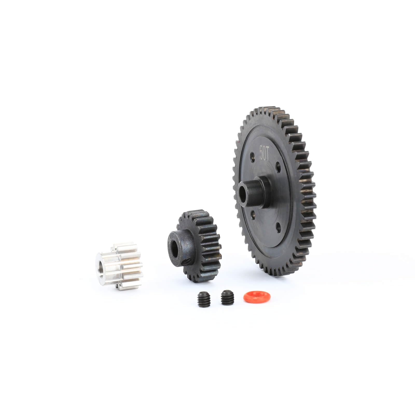 RCAWD 40Crmo 12T 20T Pinion Gears & 50T Center RTR Differential Spur Gear for Arrma 1/7 Felony Infraction Mojave 6s 1/8 Typhon exb Talion Outcast 6S BLX Upgrades Part