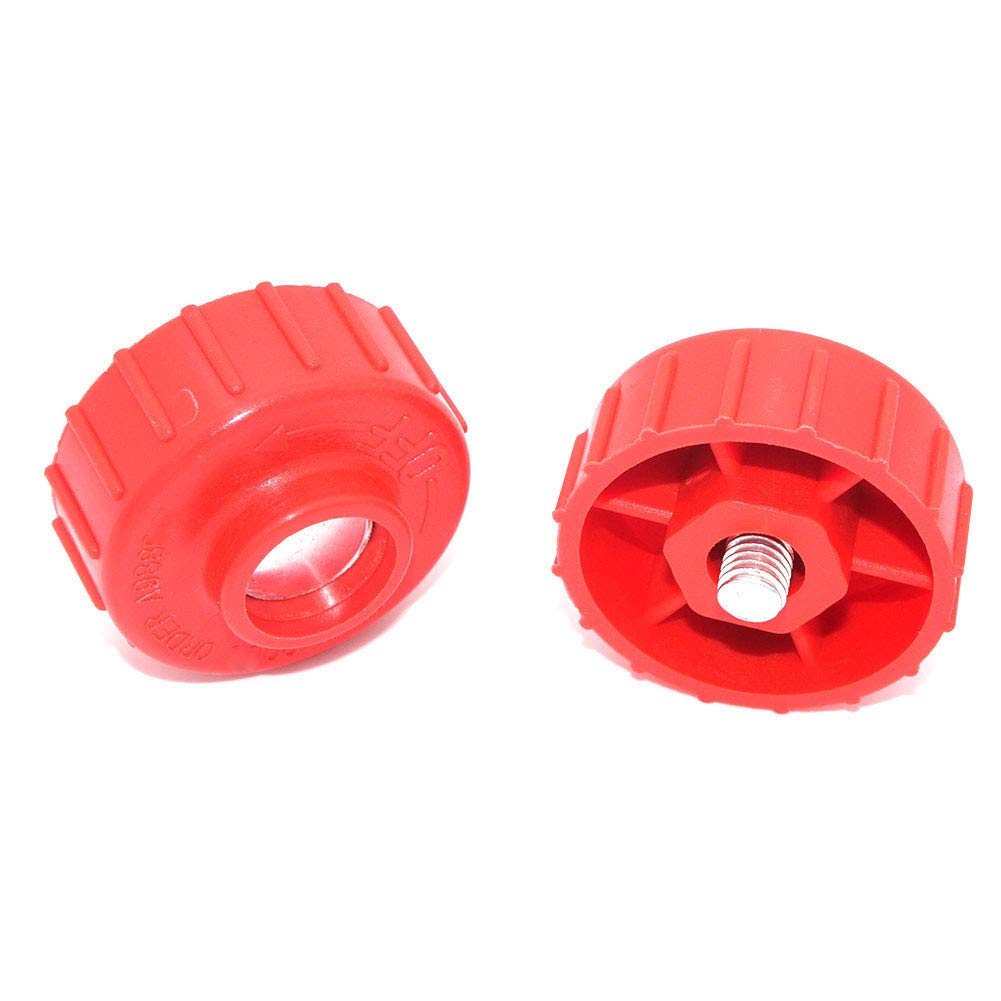P SeekPro 2 Pack Spool Retainer Bump Knob for Ryobi Homelite Toro John Deere Greenmachine 308042003 099068001002 99068801002 UT15522D-03 UP100104 PA01271 A97910A 308042001