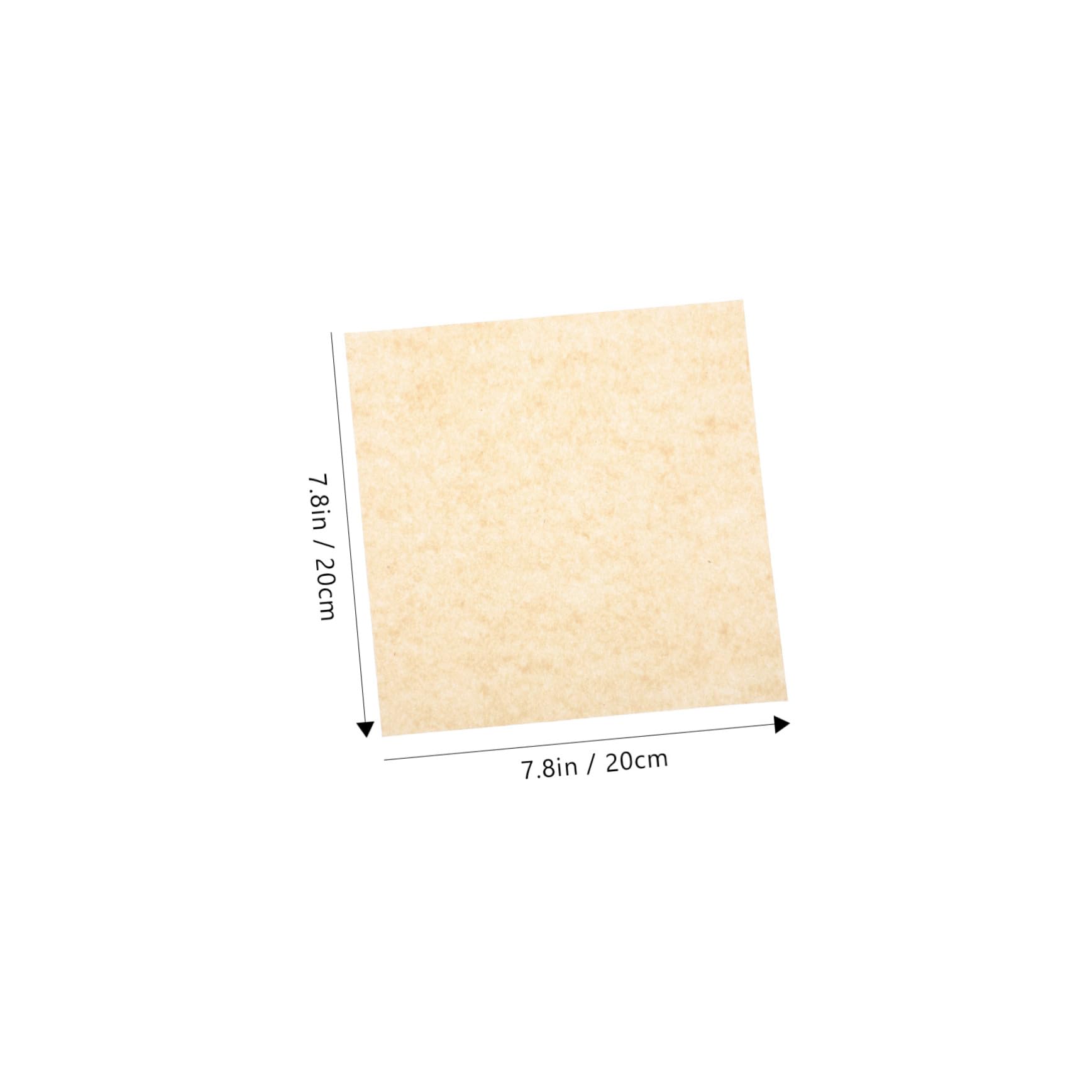 Homoyoyo 500 Feuilles De Papier Sulfurisé Non Blanchi Papier Sulfurisé Pour Pâtisserie Pour Four Pour Pâtisserie