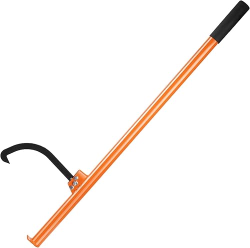 Steel Log Peavy Cant Hook 47"59" Log Peavy Logging Tool Herramienta de rodillos de registro (gancho de 47 pulgadas)