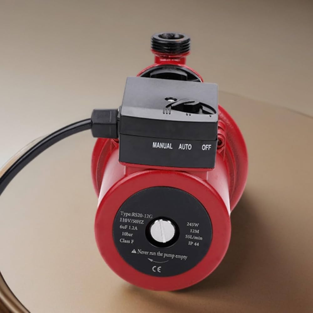 Amazon | 給湯加圧ポンプ 最大流量40L/min 最大揚高10m 適用水温