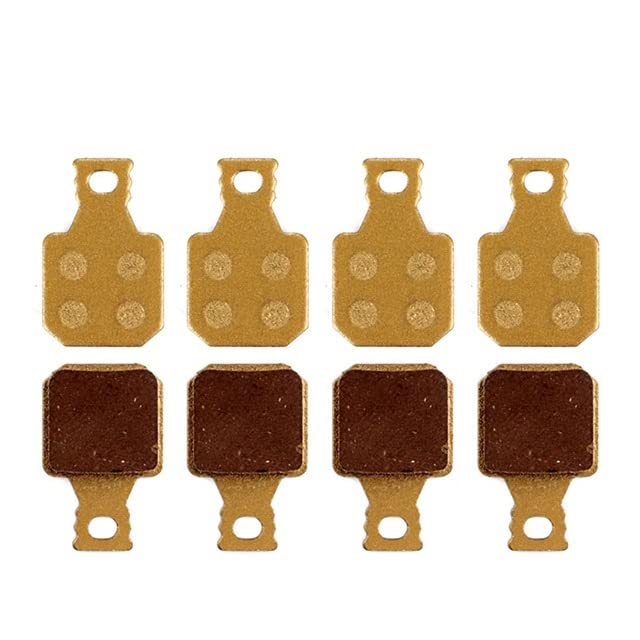 4 Pares de Bicicleta de montaña Pastilla de Freno hidráulica Piezas de Bicicleta Resina Cerámica Cerámica Pastillas de Freno/Ajuste for Magura M5 M7 MT5 MT7 SH901(4 Pair Full Metallic)