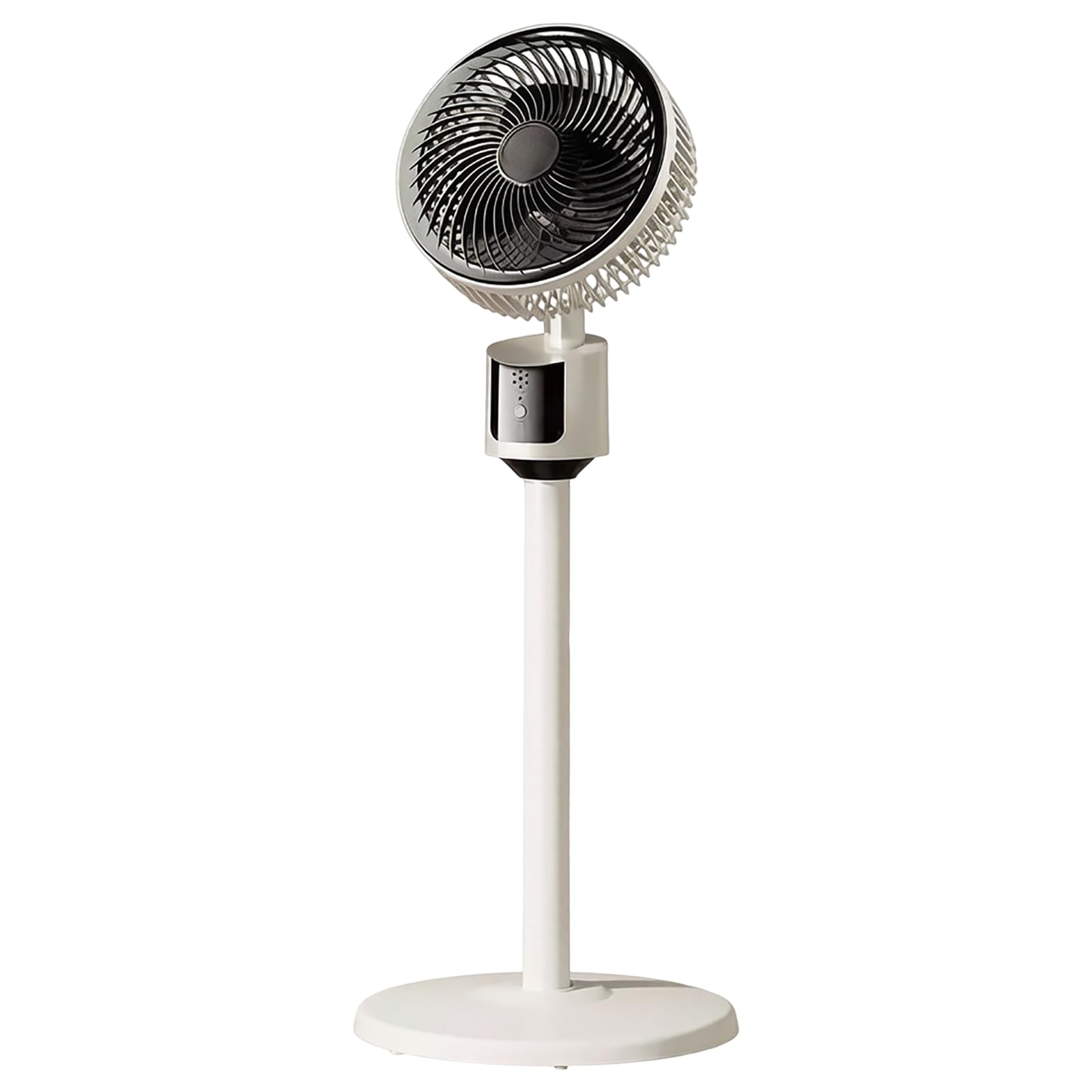 Ventilateur sur Pied, Ventilateur USB Puissant 3 Vitesses, Circulateur d’Air Haute Performance, Ventilateurs de Sol Stable et Silencieux, Pour Maison Chambre Bureau Appartement Dortoir，Blanc