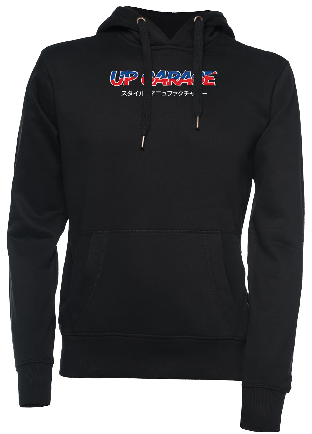 Up Garage Unisex Unisex Felpa con Cappuccio Nero