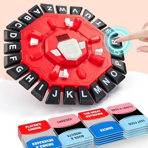 Wörter Sturm Spiel, Wortspiel Buchstaben Drücken Mit Timer, Gesellschaftsspiele, Familienspiel Partyspiele für Kinder und Erwachsene 2-8 Spieler