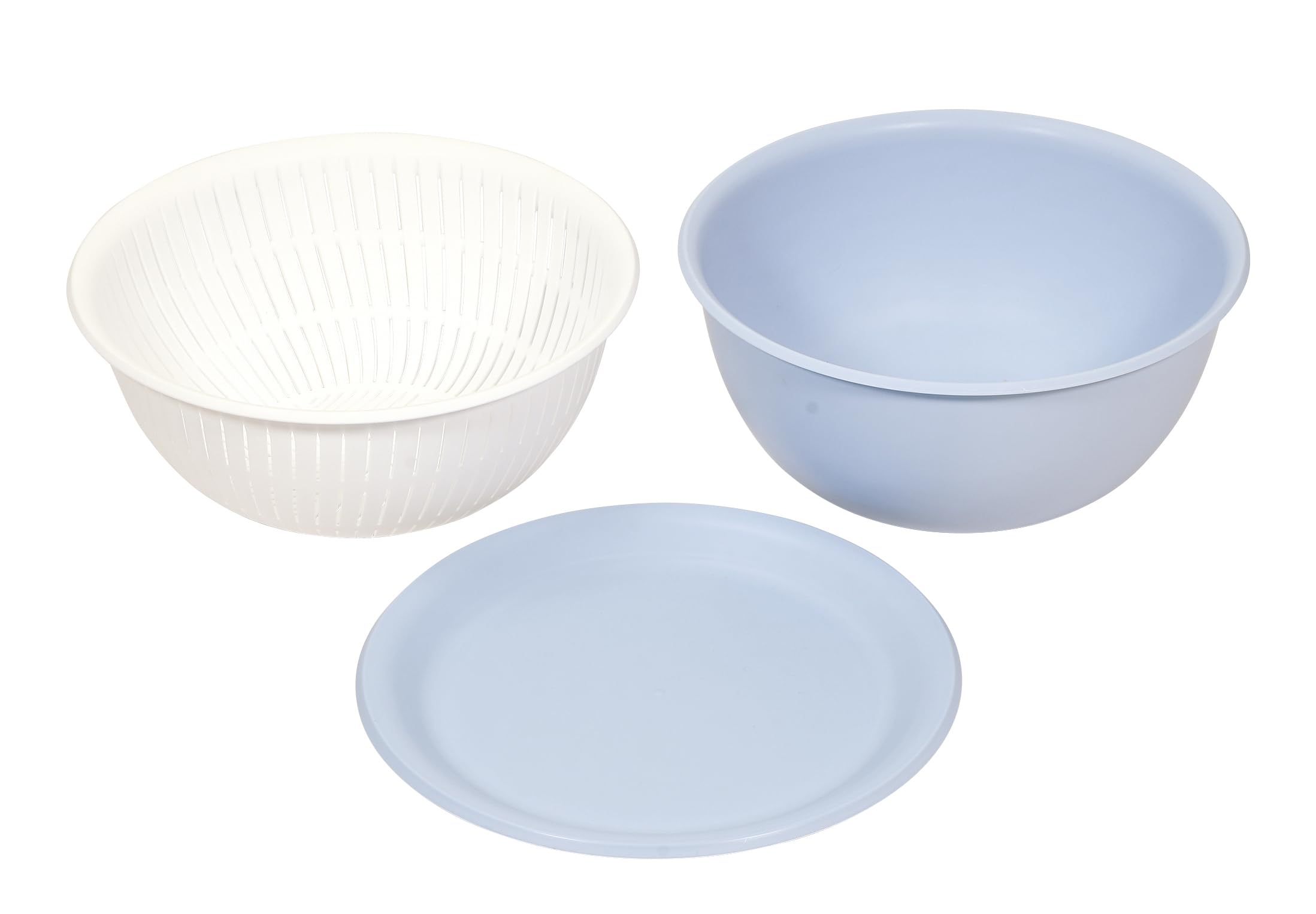 虎太郎ページ　ザル３点 Amazon｜パール金属 ボウル ザル 3点セット 22cm 電子レンジ対応 食洗