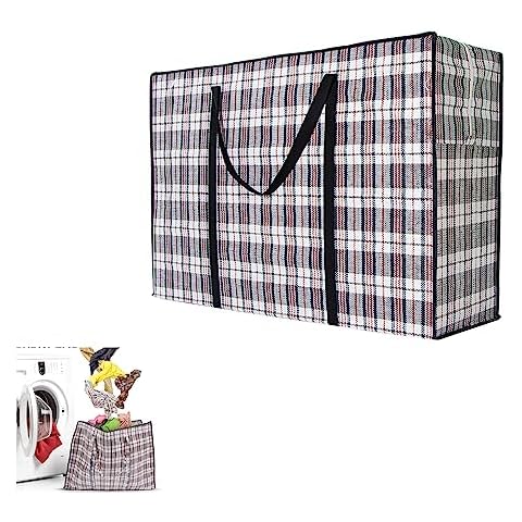 Gunwon Heavy Duty Zip Laundry Bag Cover