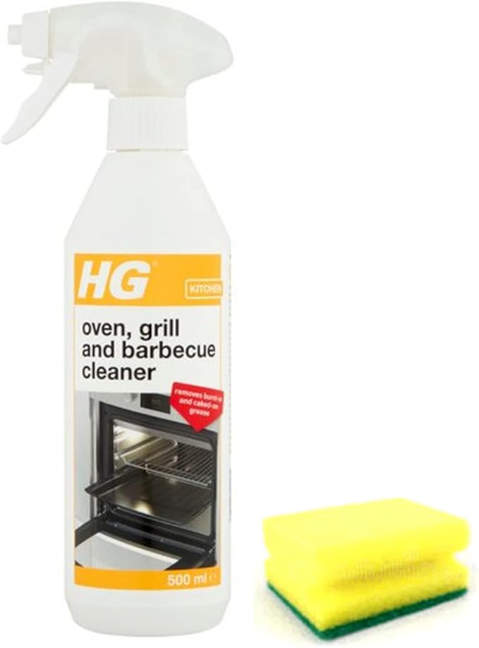 HG Oven Cleaner Spray (500 ML) Grill, BBQ Cleaner Degreaser For