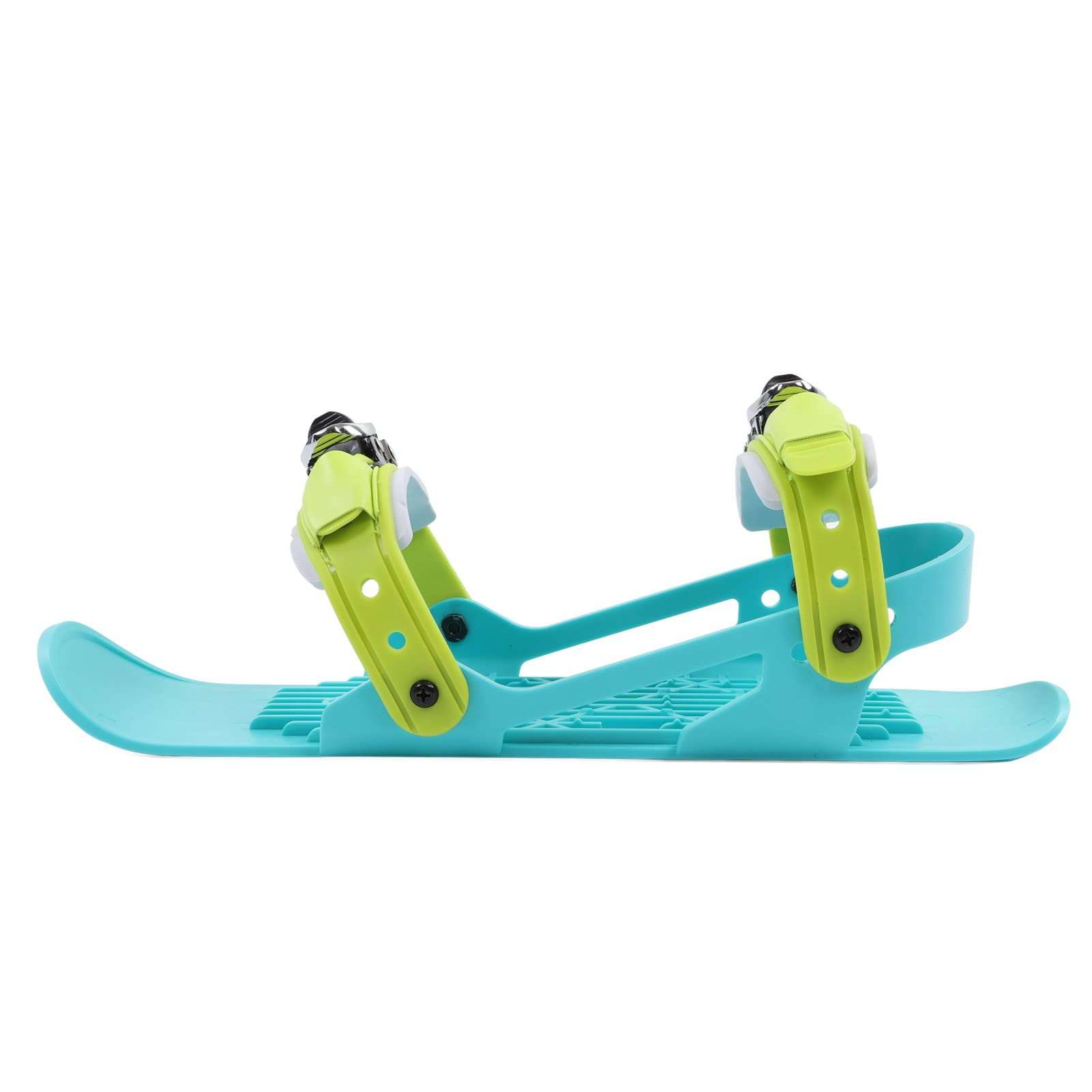 KENANLAN Mini patins à roulettes de ski réglables pour enfants - Chaussures de ski d'hiver (multicolore)
