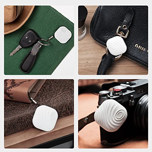 Nutale Key Finder, Bluetooth Tracker Item Locator with Key Chain for Keys Pet Wallets or Backpacks and Tablets, Batteries Include (Gray, 1 Pack)
