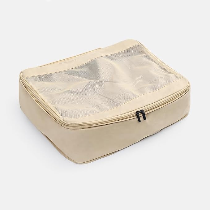 Versatile Travel Storage Bag – Multipurpose, Portable & Spacious Organizer for Clothes & Essentials (Light Coffee)