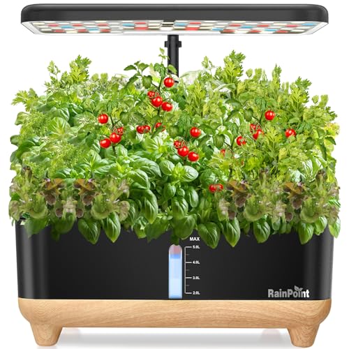 RAINPOINT Indoor Hydroponics Growing System,13 Pods...