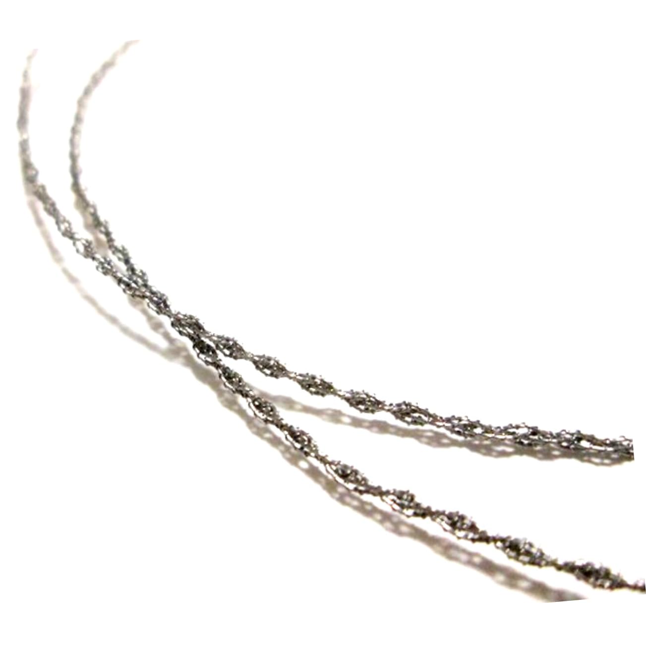 KICHOUSE Pocket Survival Wire Saw Rotating Stainless Steel Chainsaw for Outdoor Emergencies Durable Versatile for Cutting Wood and More