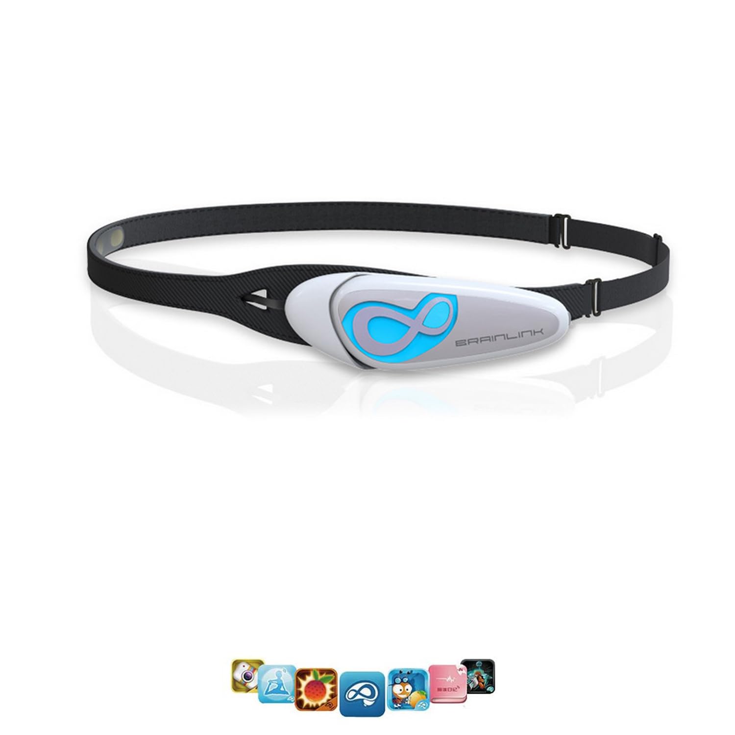 LFHUKEJI Portable Smart Brainwave Sensor headband,Professional Training Of The Brain's Nervous And Relaxation,With Apps, Suitable For Children,Yoga,Poor self-control (Smart headband Lite)