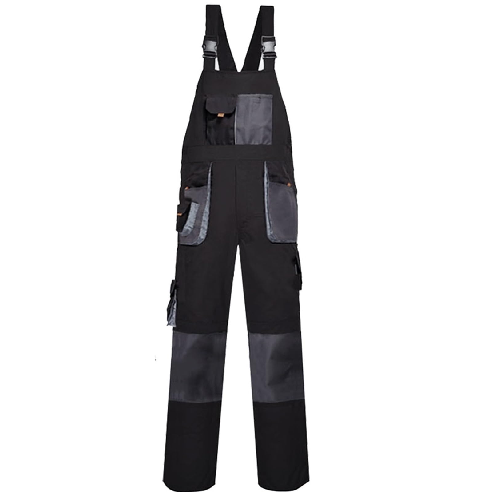 Ropa De Trabajo Para Hombre Ropa de trabajo informal, pantalones con pechera, sin mangas, talla grande, monos protección tirantes y bolsillos bragueta, uniformes
