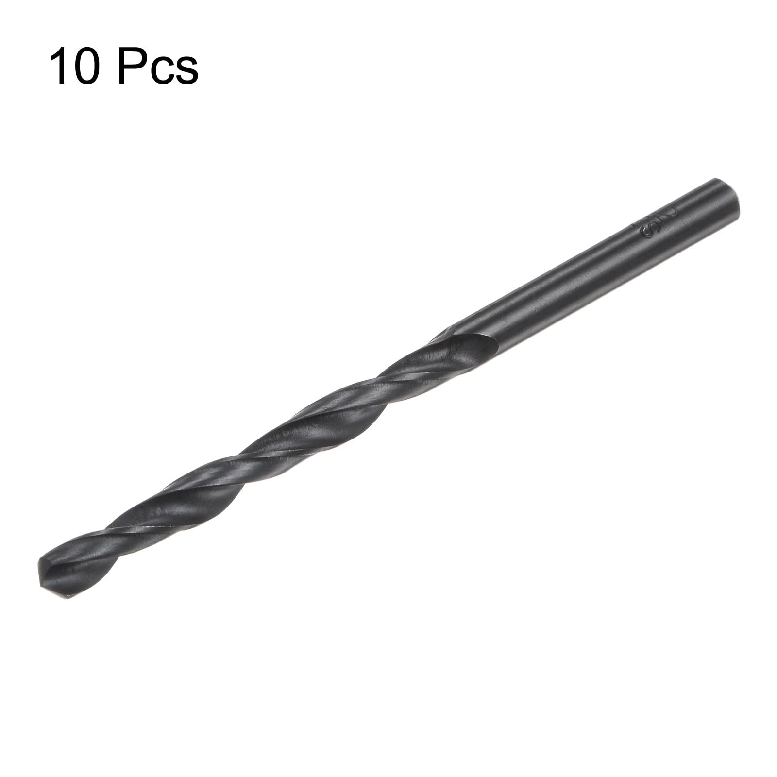 Lot De 10 Forets Hélicoïdaux à Tige Droite En Carbure Pour Bois Plastique Metal 6 8 Mm 10 Pieces 94986021