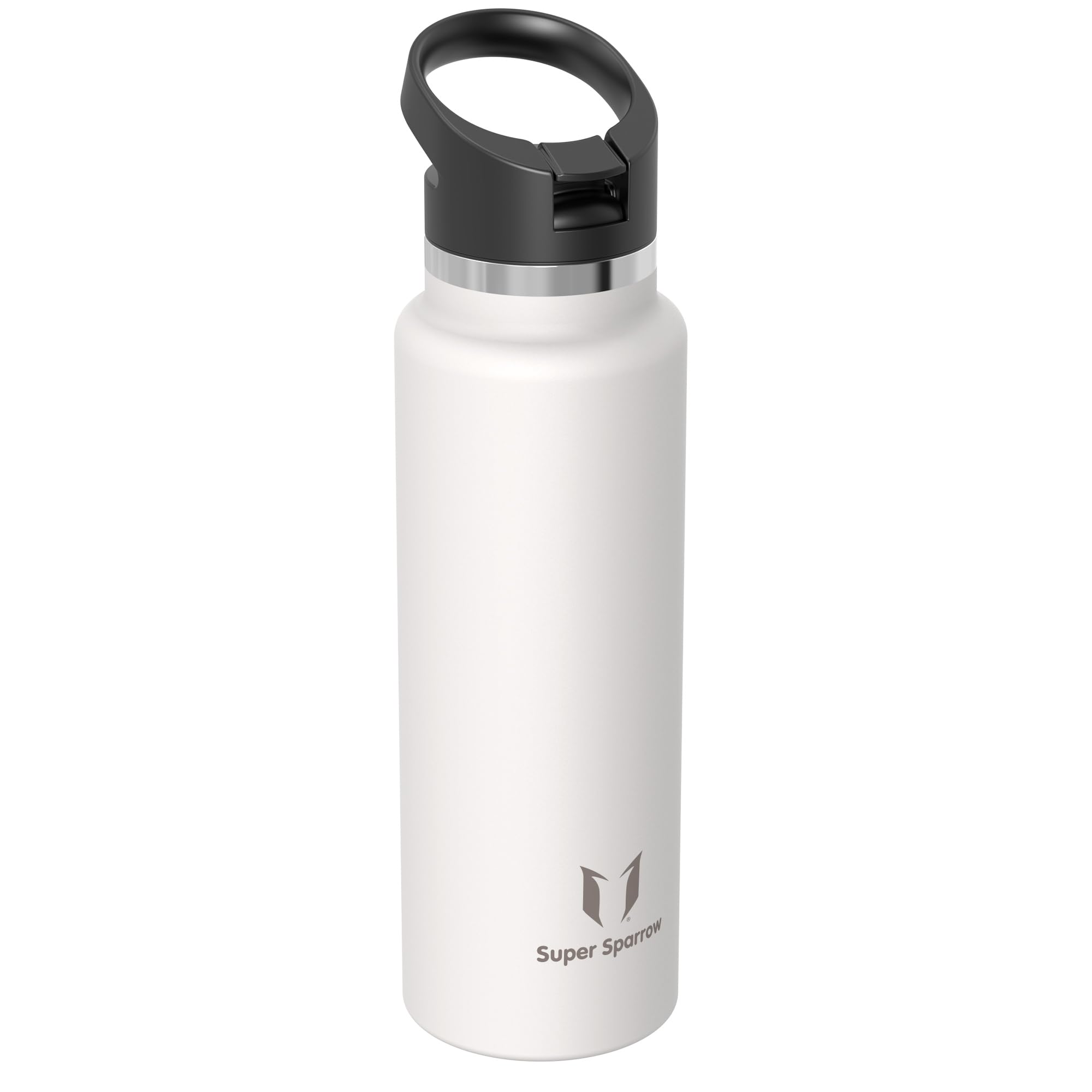 Super Sparrow Botella de Agua Acero Inoxidable - Botella Termica Boca Ancha con Paja 1.5L - Sin BPA, para Gimnasio, Deporte, Oficina, Yoga, Ciclismo - 2