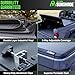 Alien Sunshade Jeep Gladiator Bed Cover - Jeep Gladiator Accessories, 5ft Trifold Soft Truck Bed Tonneau Cover w/ 2020-2025 Compatibility - Weatherproof Durable Vinyl, Easy Installation