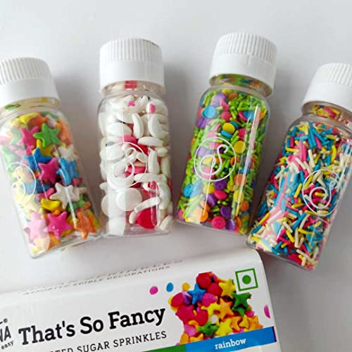 Image of Serapheena Sugar Sprinkles - That's So Fancy, 100g | Cakes and Cupcakes Decoration Kit