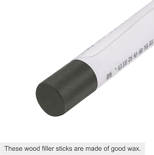 Miniatura 3 de uxcell Varilla de relleno de cera de madera, crayones para muebles, relleno de cera de reparación de madera, bolígrafos de pintura de cera para
