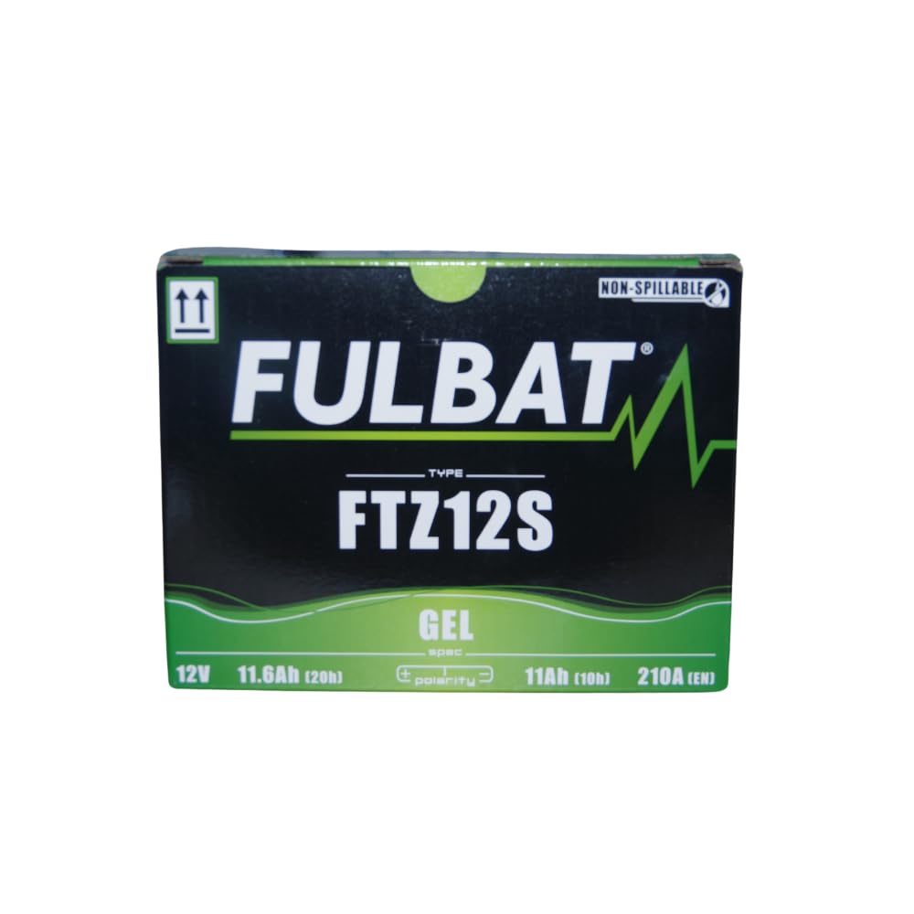 Fulbat Batería de moto Fulbat GEL FTZ12S / YTZ12S 12 V 11,6 Ah 210 A