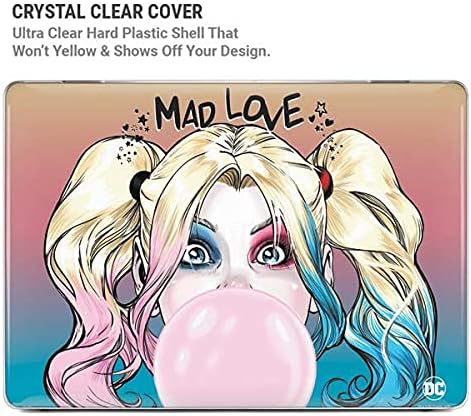 Skinit Case + Skin Compatible with MacBook Air 13in (2020) - Officially Licensed Warner Bros Harley Quinn Mad Love Design