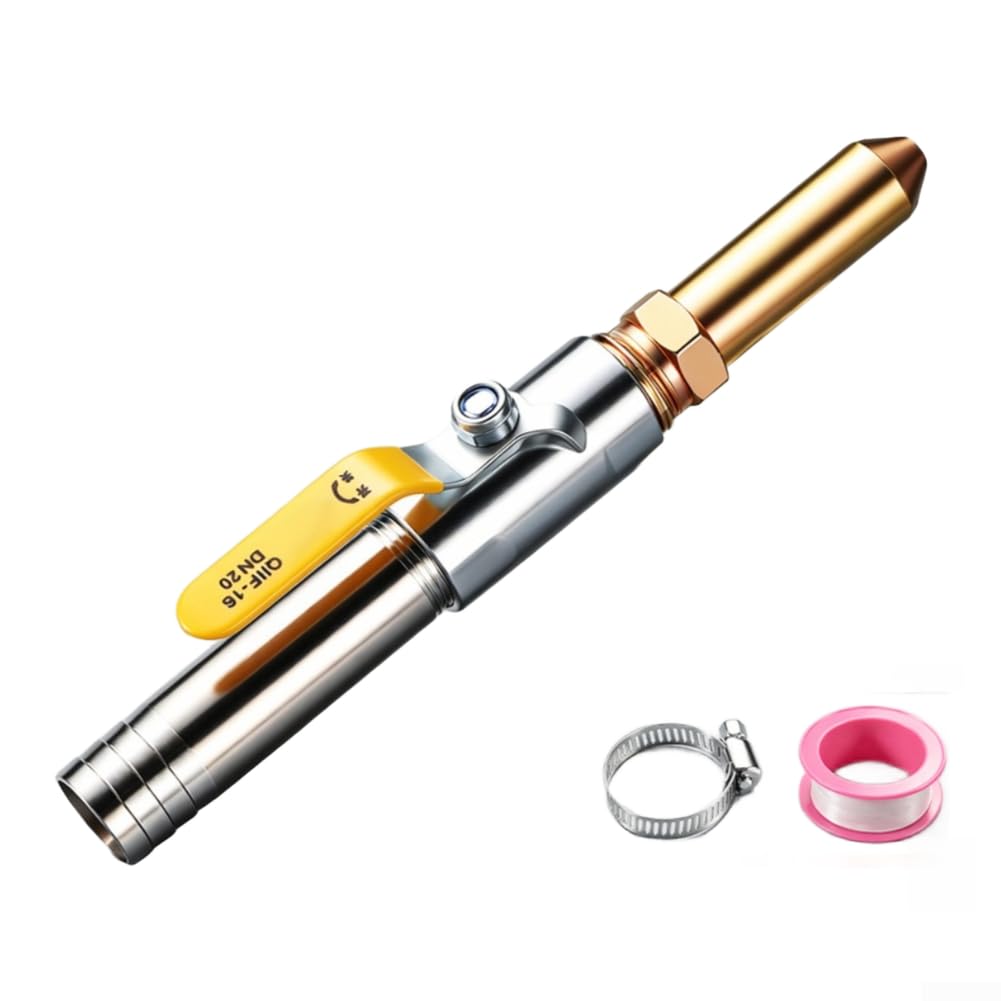 Alta Presión 6mm Desmontable Metal Coche Alta Presión 6mm Desmontable(Yellow)