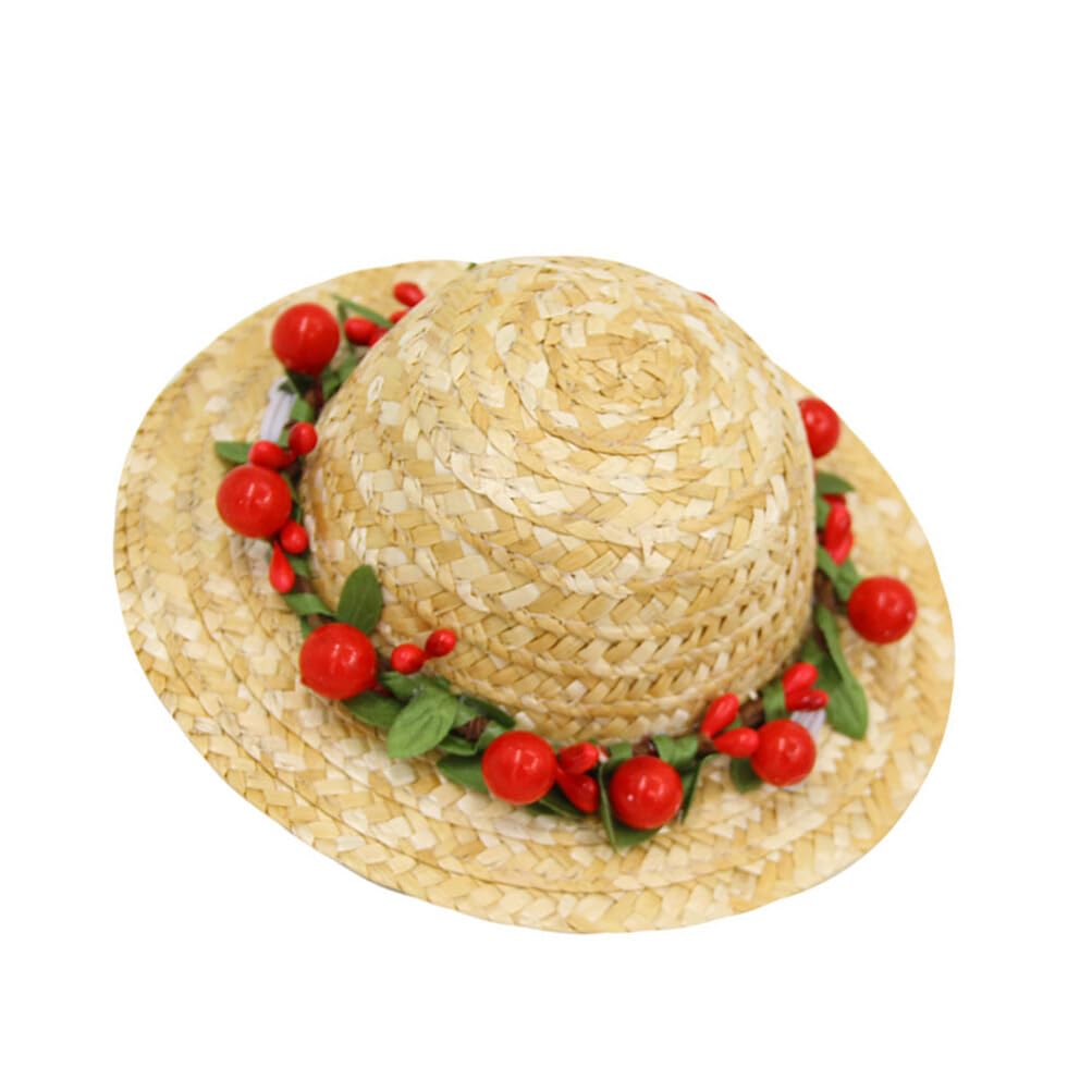 Amazon | Kisangel 犬 ハワイ 麦わら 帽子 ペット 犬 麦わら 帽子 春