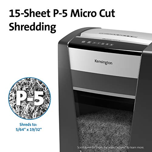 Image of Kensington Micro Cut Shredder - Officeassist M200-Hs Anti-Jam (K52078AM)