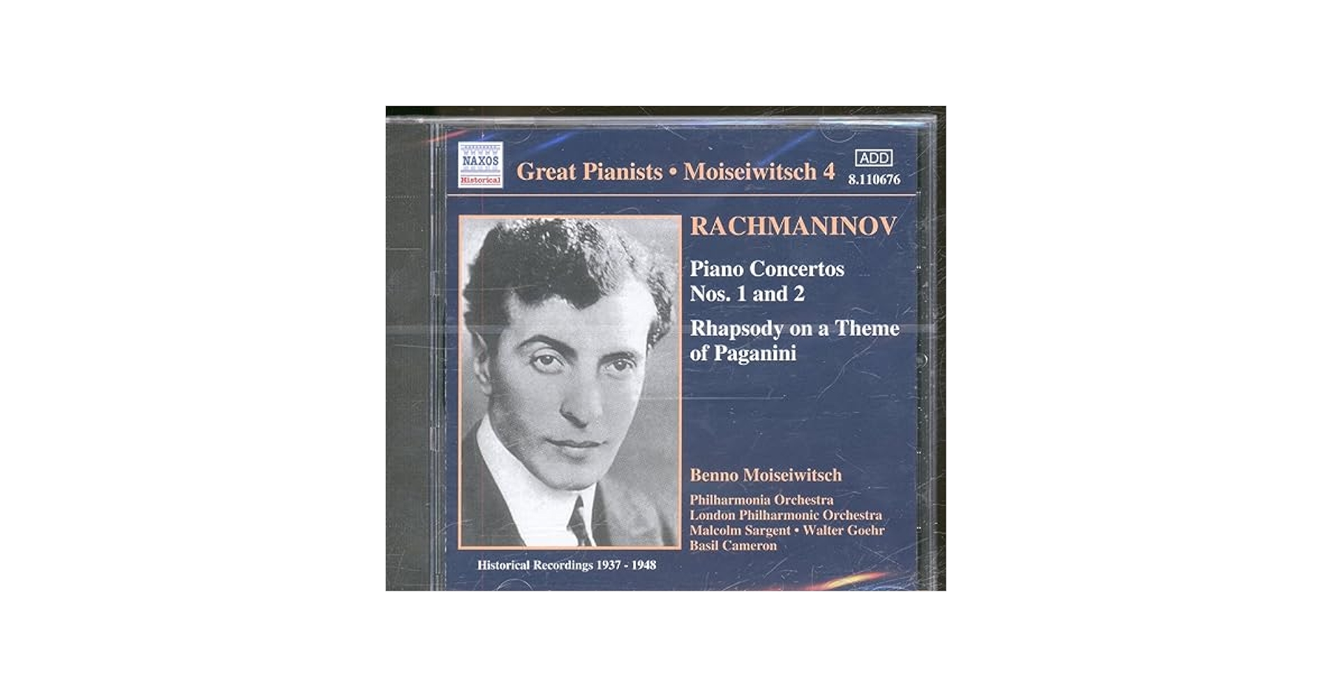クラシック Rachmaninov Piano Concertos - Rhapsody S. Rachmaninoff, Stephen Hough, Sergey Rachmaninov, Andrew