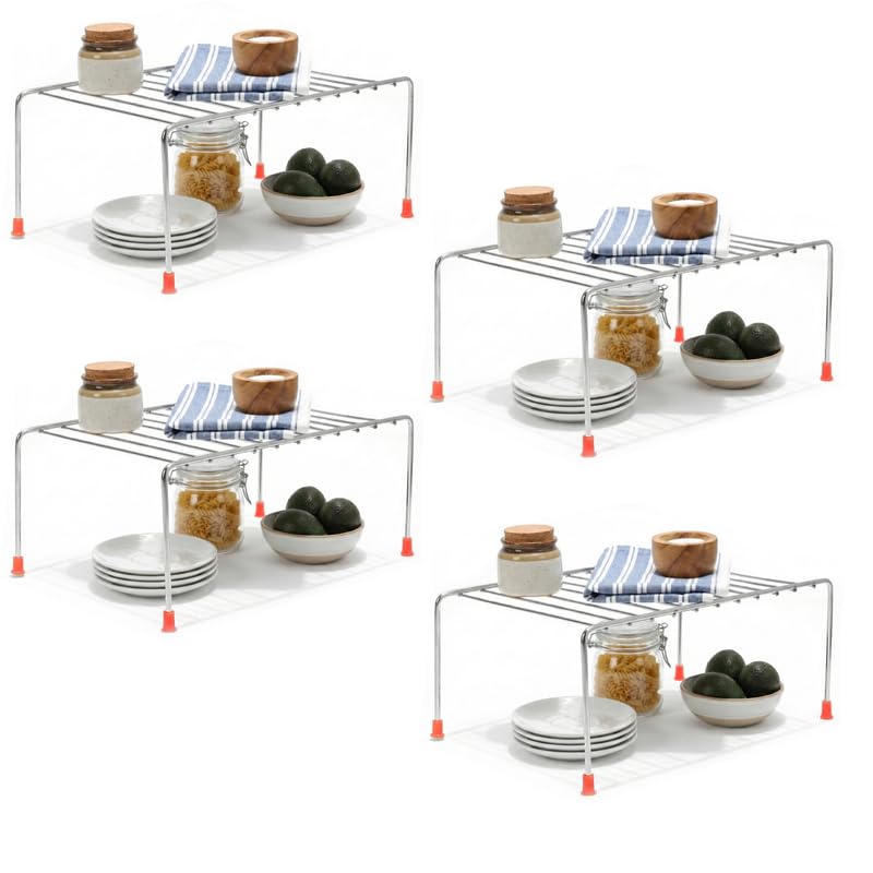Image of Namani Spice Rack Stainless Steel Combo Kitchen Bed Rack Kitchen Pantry Storage Organizer Shelves, Dish Rack, Countertop Organizer (4)