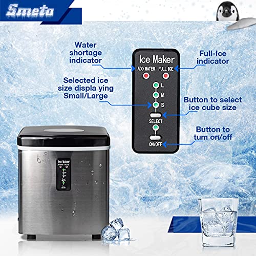 Máquina Fabricadora de Hielo de Acero Inoxidable Compacta miniatura 6
