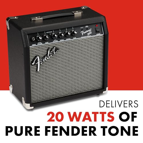 Image of Fender Frontman 20G Guitar Amplifier | 20W Practice Amp, 8-Inch Fender Special Design Speaker, Clean and Drive Channels, 3-Band Eq, Aux and Headphone Jacks