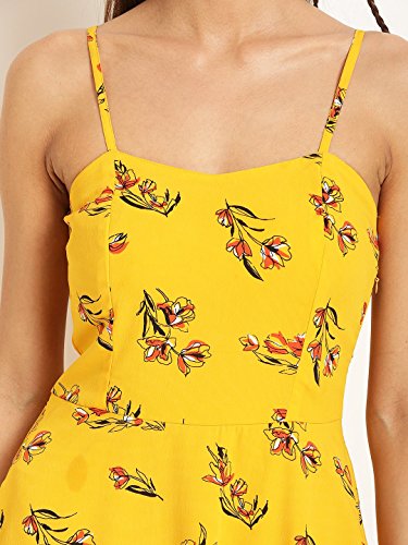 Image of Rare Women's Polyester A-Line Knee-Length Casual Dress