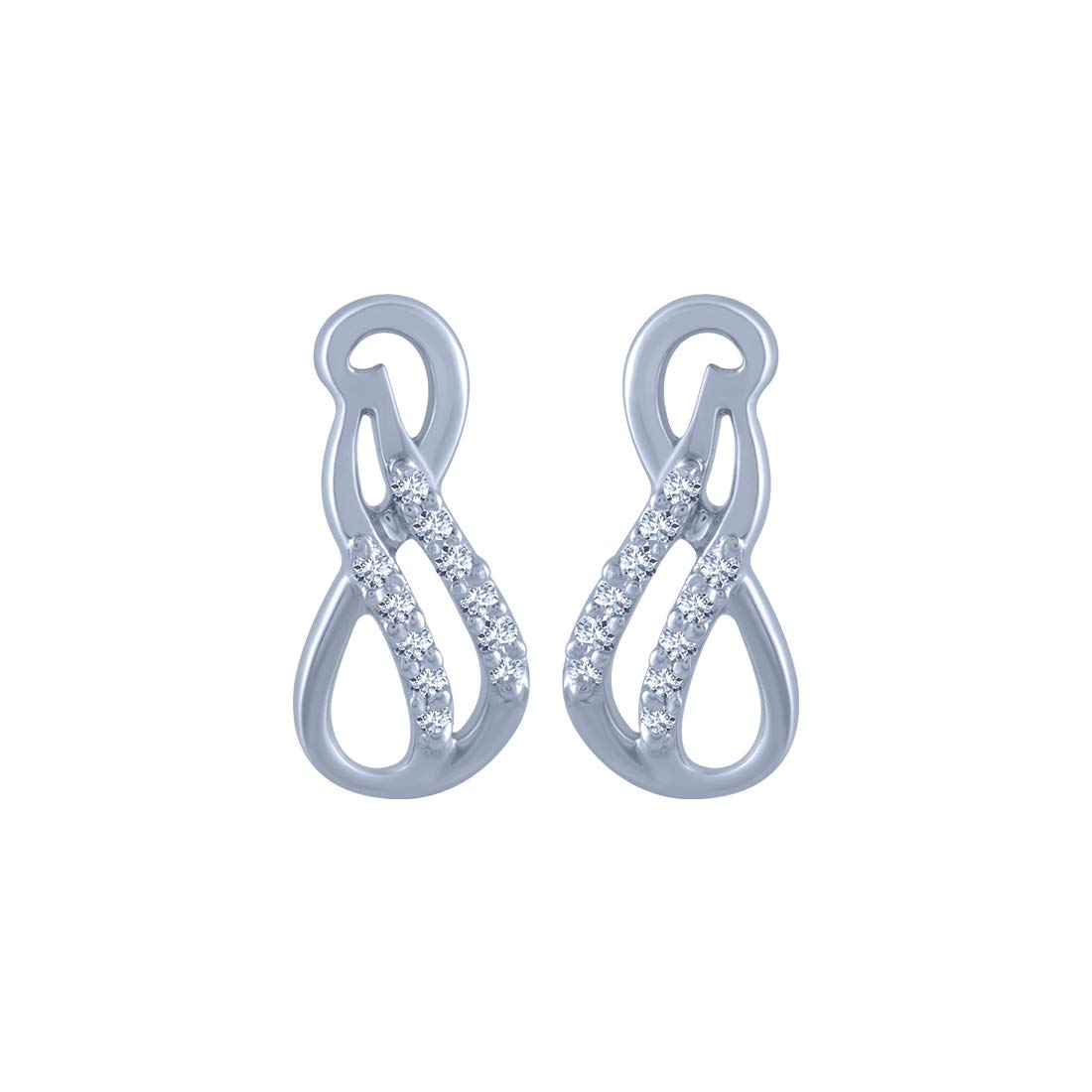 Gold and Diamond Stud Earrings for Women-image-40