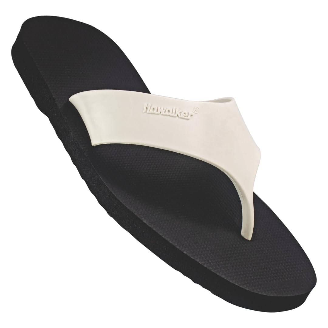 hawalker Ynot Prime Men's Flip Flops Made with Rubberised PVC Strap and 100% Natural & Durable Rubber | Comfortable Hawai Chappals | Regular Wear Slippers-picture-16