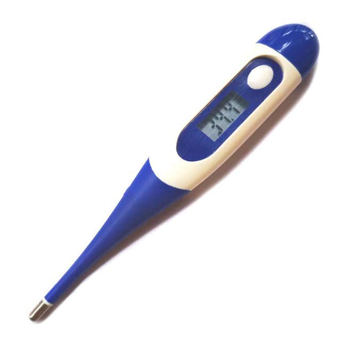 Digital Medical Thermometer for Adults and Babies，Soft Head Waterproof Thermometer for Fever - Accurate and Fast Readings with Fever Indicator