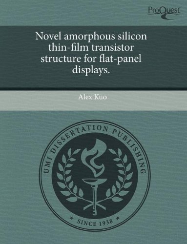 Novel amorphous silicon thin-film transistor structure for flat-panel ...