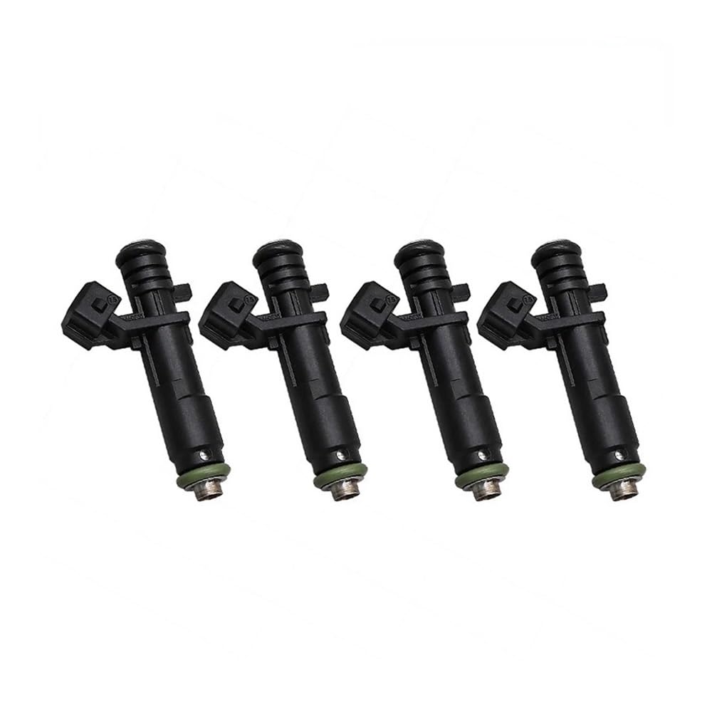 Car Petrol Injector Set of 4 Fuel Injector 25194429 for for Spark 1.2L L4 2011 2012 2013 2014 2015