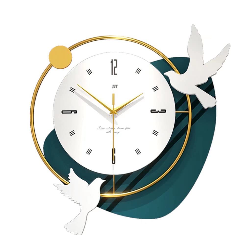 Horloge murale silencieuse ronde pour éliminer le bruit nocturne dans la chambre