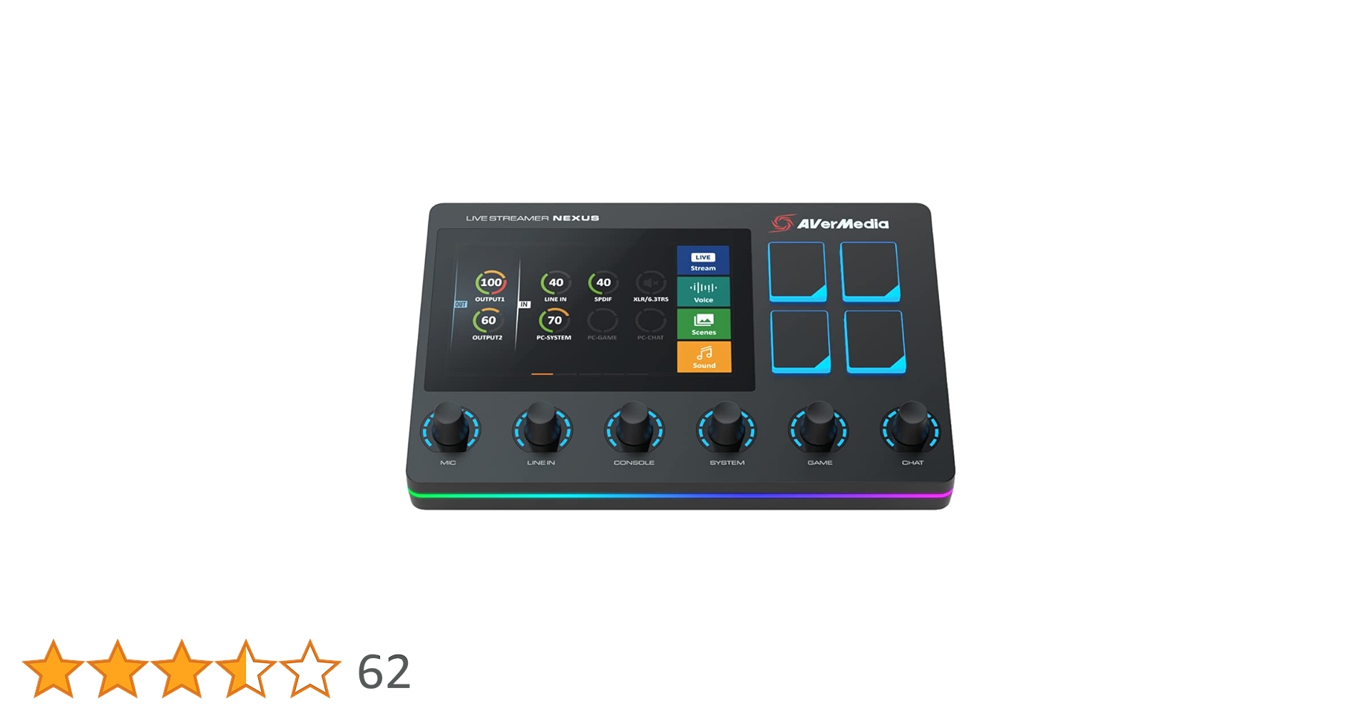 Amazon.co.jp: AVerMedia LIVE STREAMER NEXUS AX310 オーディオ