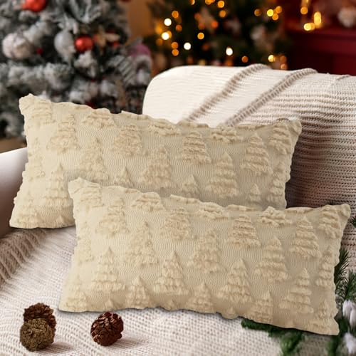 Kissenhülle 40X60 Weihnachten 17 Lanpn 2 Stück Kissenbezug Weihnachten Kissenhülle 40x60 cm,...