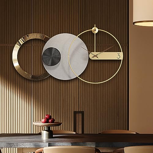 33 inch Large Modern Wall Clock for Living Room Decor,Battery Ope...