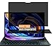 Price comparison product image Vaxson Privacy Screen Protector, compatible with ASUS ZenBook Pro Duo 15 OLED UX582HS UX582 15.6" Laptop, Anti Spy Guard Film Protectors Sticker [NOT Tempered Glass]