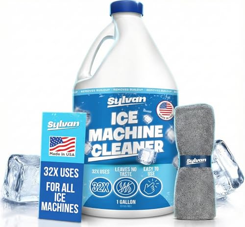 Sylvan Ice Machine Cleaner and Descaler | 1 Gal. (32 uses) |...