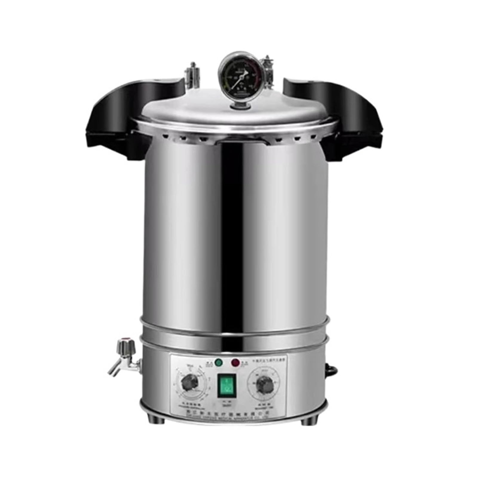 Autoclave De Esterilización Automático 18 L Con Pantalla LCD, Esterilizador A Vapor For Herramientas Médicas Quirúrgicas Y Alta Presión Eficaz Y RáPido(XFS 280MB 18L)