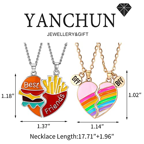 Image of YANCHUN BFF Necklaces for 3 Friend