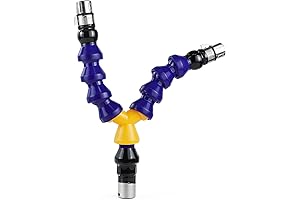 3XLR Machine Attachments, 19CM Extension Tube Connects 2 Devices