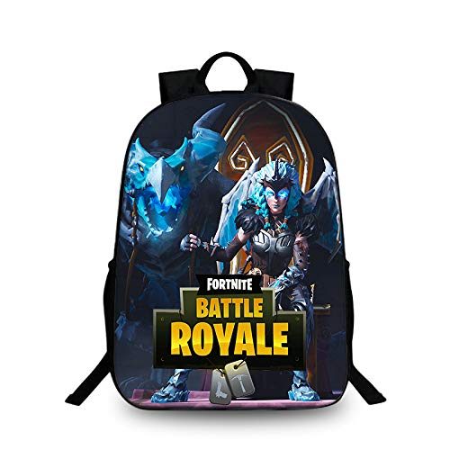 XINKANG Bolsas fortnite Mochila para Estudiantes de una Sola Capa de 16