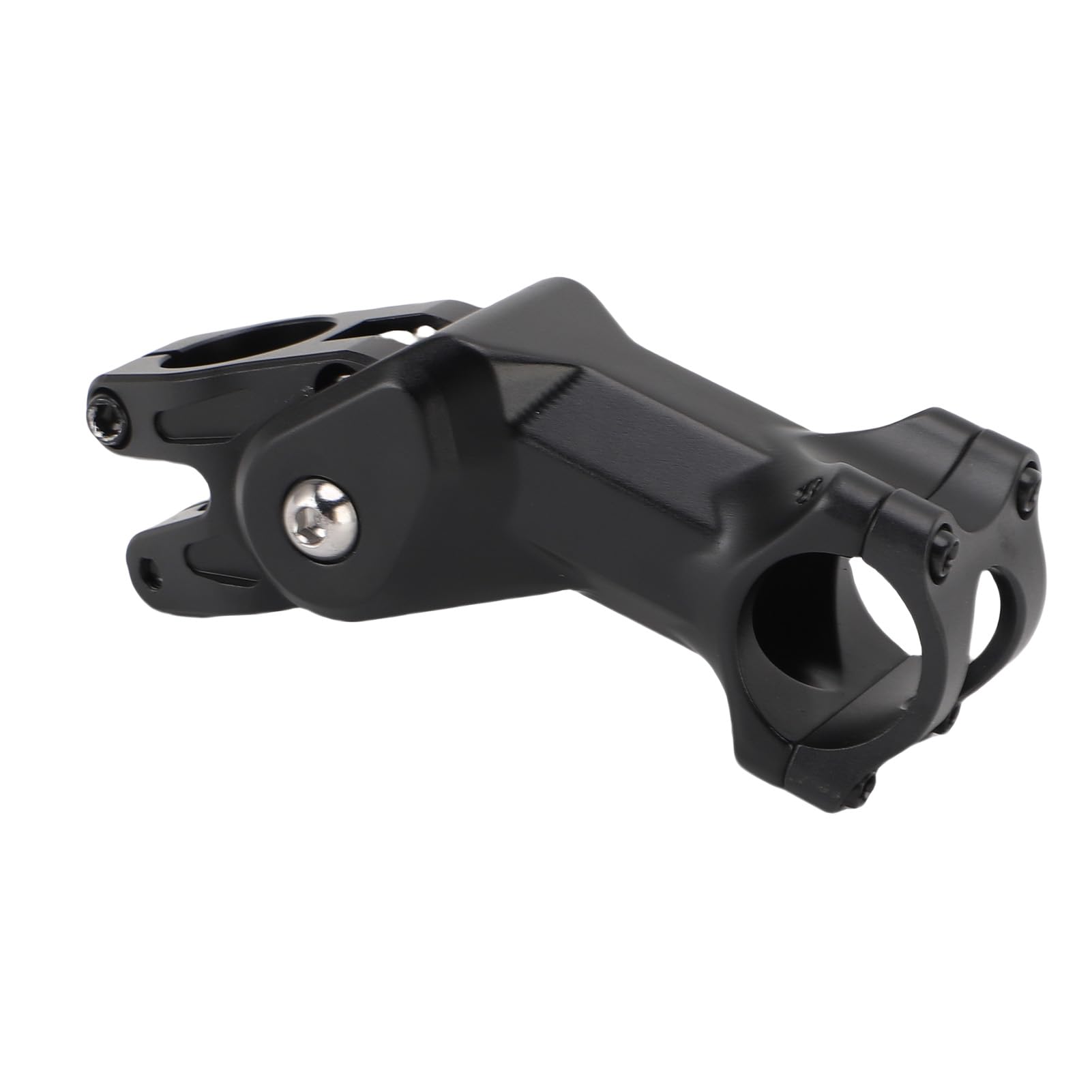 Wspornik Rowerowy 31,8 Mm, Czarny Amortyzujący Wspornik Kierownicy Rowerowej ze Stopu Aluminium, z łatwym Montażem do Rowerów Górskich Rower Szosowy Rower Turystyczny